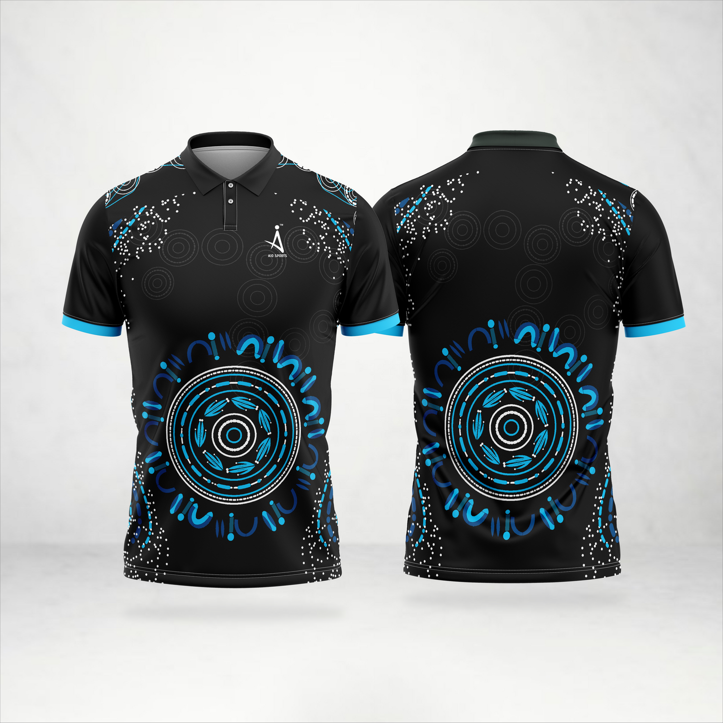 Tribal Pulse Performance Sports Polo