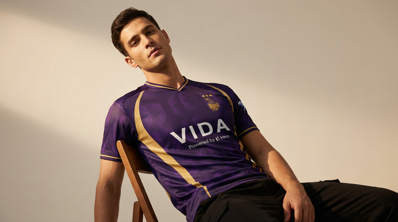 Kolkata Fan Jersey with Name & Number | | Purple Edition | AIO Sports