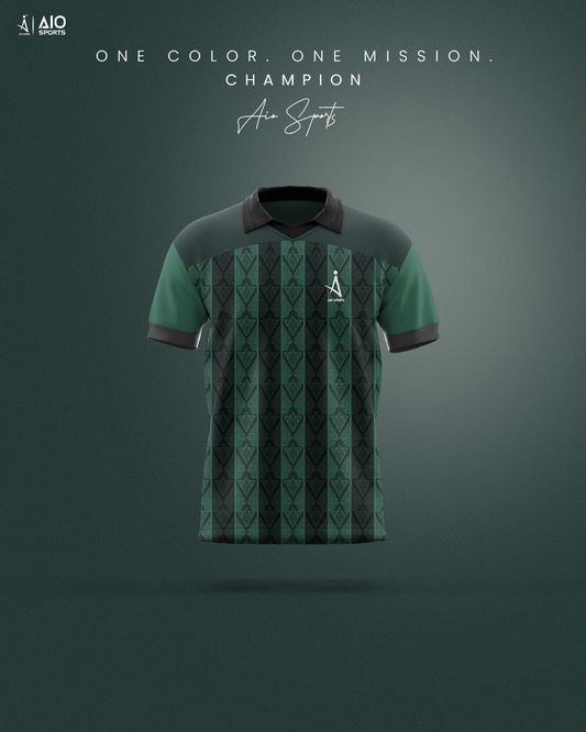 AIO Sports Game Mode Champion Jersey – Green Edition