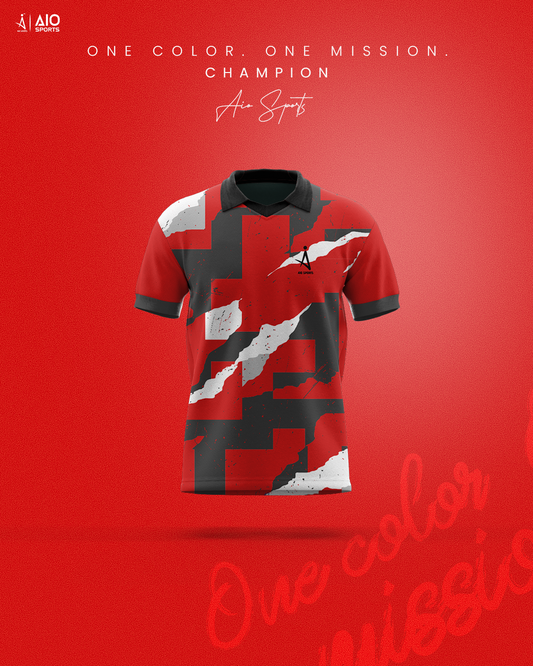 One Color One Mission Champion Jersey – Red Edition
