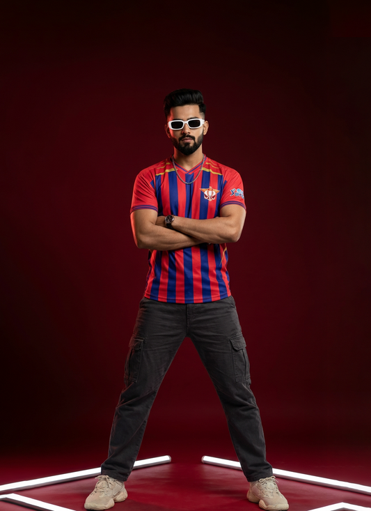 Lucknow Super Giants (LSG) Fan Jersey – Custom Name & Number | Premium Cricket T-Shirt