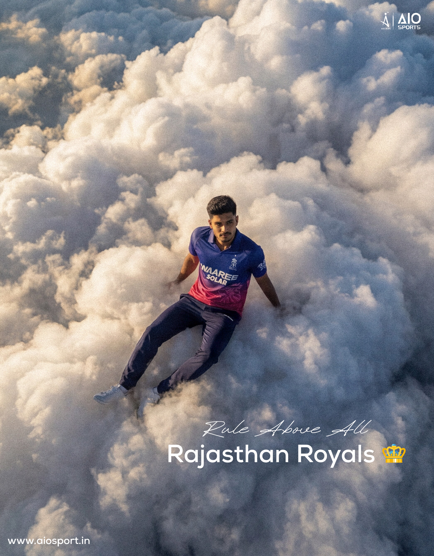 Rajasthan Royals Fan Jersey – Customize Name & Number | RR IPL Jersey India