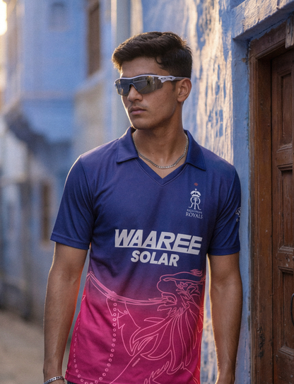Rajasthan Royals Fan Jersey – Customize Name & Number | RR IPL Jersey India