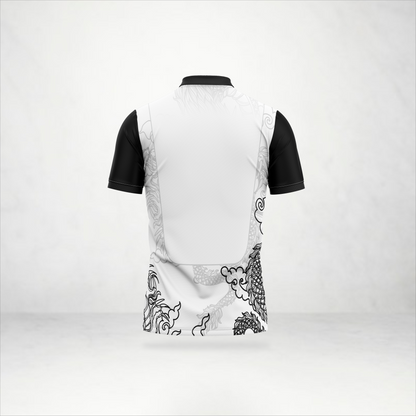 Dragon Artwork Custom Polo Jersey – AioSports