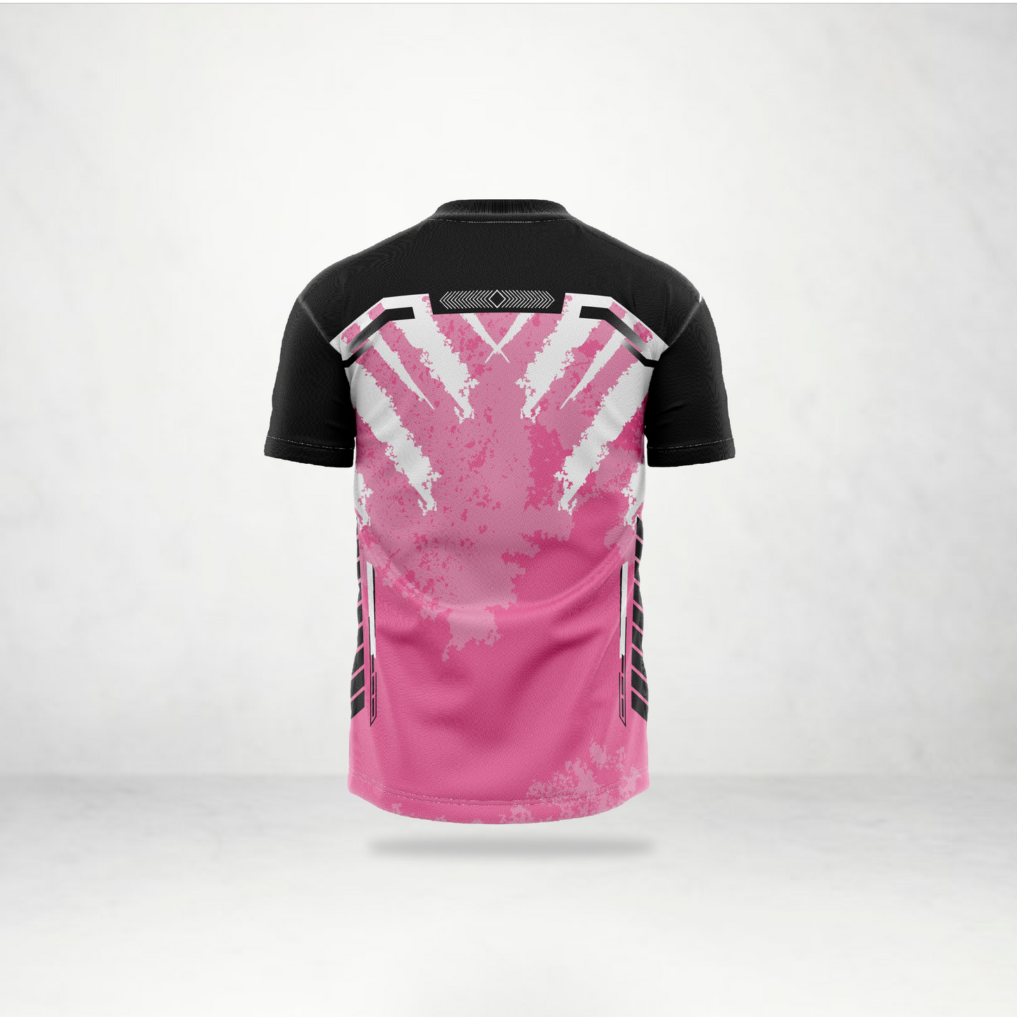 Pink Lightning Pattern Sports Jersey