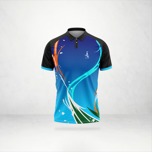 Velocity Splash Athletic Polo Jersey
