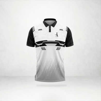 Grey Minimal Polo Sports Jersey – AioSports