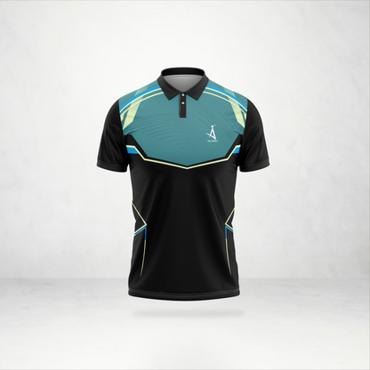 Neon Green Accent Polo Sports Jersey – AioSports