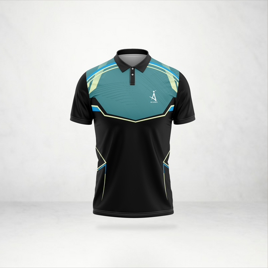 Neon Green Accent Polo Sports Jersey – AioSports