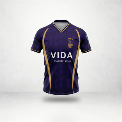 Kolkata Fan Jersey with Name & Number |  | Purple Edition | AIO Sports